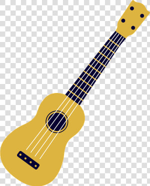 Ukulele Musical Instrument Clipart   Yellow Kahuna Ukulele  HD Png Download