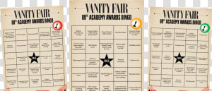 Oscar Bingo Cards   Oscar Bingo Cards 2018  HD Png Download