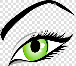  eye  freetoedit  sticker  green  eyebrow  colors  body   Eye Clip Art  HD Png Download