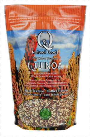 Qnatural Quinoa Tri Colour New   Whole Grain  HD Png Download