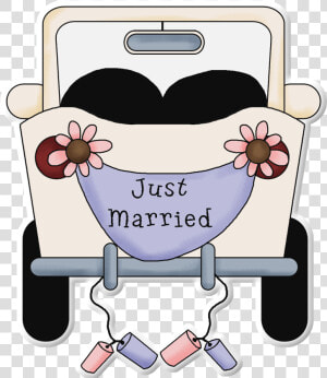 Car Explosion Png   Just Married Car Png  Transparent Png