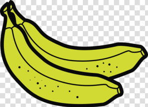 Bananas   Clip Art Plantain  HD Png Download