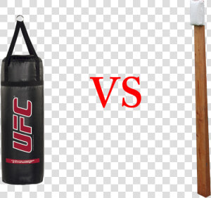 Punching Bag And Makiwara Practice What’s Better   Water Bottle  HD Png Download