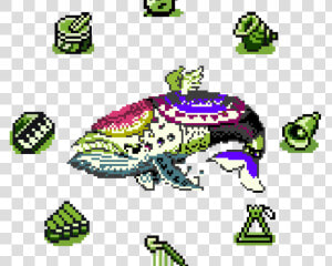 Links Awakening 8 Bit Wind Fish Instruments Of The   Legend Of Zelda Links Awakening Pixel Art  HD Png Download