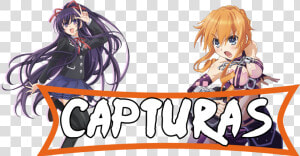 Eb9d0 capturas   Tohka Date A Live Poster  HD Png Download