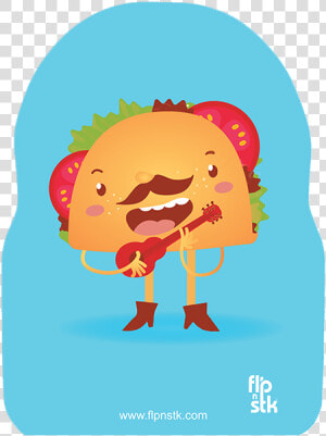 Brody The Singing Taco   Cartoon  HD Png Download