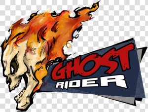 Ghost Rider Vector Freeuse Library   Ghost Rider Logo Vector  HD Png Download