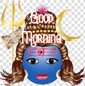 Good Morning God Images   Emoticon Hindu  HD Png Download