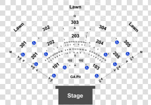 North Island Credit Union Amphitheatre Seating Chart  HD Png Download