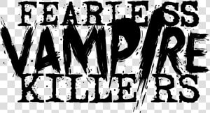 Fearless Vampire Killers Logo  HD Png Download