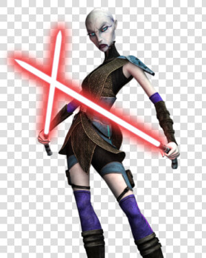  clonewarssaved   Star Wars Asajj Ventress  HD Png Download