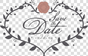 Heart Overlay Png  wedding Photo Overlay Text Elements   Save The Date Png Hd  Transparent Png