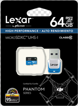 Lexar 128gb 633x Microsdxc Uhs 1  HD Png Download