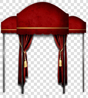 Red Curtain And Canopy Entrance   Red Curtain For Canopy  HD Png Download