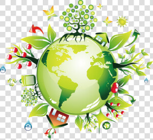 Earth Green Environmentally Friendly   Go Green Environment  HD Png Download