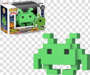 Pop Figure Space Invaders Md Invader 8 bit   8 Bit Funko Pop  HD Png Download