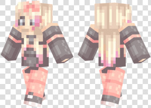 Minecraft Pocket Edition Cute Girl Skins  HD Png Download