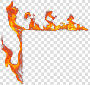  frame  flame  fire  effects  HD Png Download