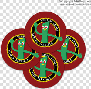 Semper Gumby Stickers  HD Png Download