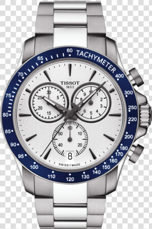 Tissot V8 Quartz Chronograph   Tissot Ceramic Bezel  HD Png Download