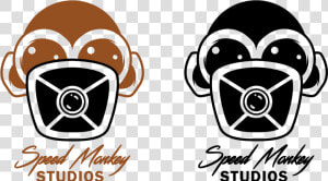 Logo Design By Moody Toons For Speed Monkey Studios   Cartoon  HD Png Download