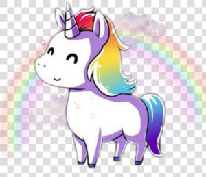 Unicorn Kawaii Rainbow Tumblr Cute Png Cute Rainbow   Unicorn Cute  Transparent Png