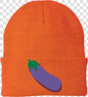 Eggplant Emoji One Size Fits Most Knit Cap   Beanie  HD Png Download