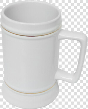 Beer Stein Mug With Gold Trim   Coffee Cup  HD Png Download