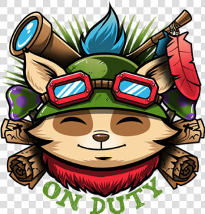 Teemo On Duty  HD Png Download