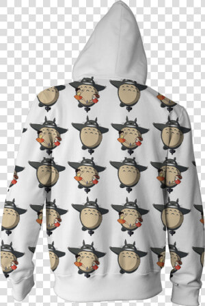 Ghibli Studio My Neighbor Totoro Seamless Zip Up Hoodie   Hoodie  HD Png Download