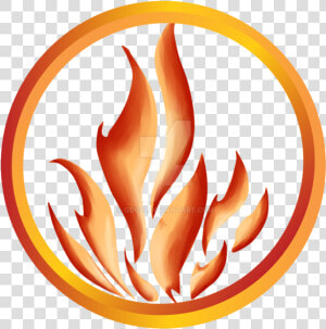 Flame Ring Png   Dauntless Divergent Logo Png  Transparent Png