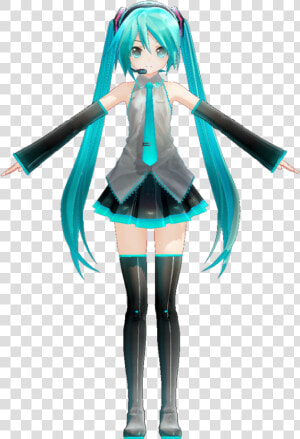 Mmd Appearance Miku  HD Png Download