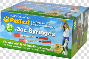 Advocate Pettest Syringes 31g   Pet Test Syringes  HD Png Download