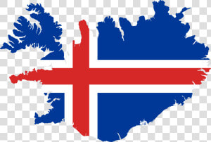 Flag Of Iceland Map Icelandic   Iceland Png  Transparent Png