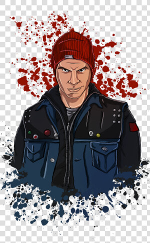 Infamous Second Son Cartoon  HD Png Download