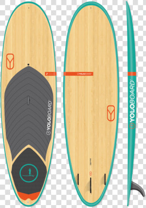  new  10 2 Bamboo Sup Surfing Board   Surfing  HD Png Download