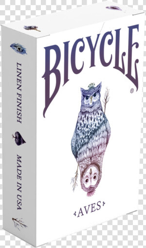 Aves Bicycle Owl Only Box Png   Aves Playing Cards  Transparent Png