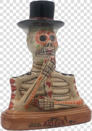 Espada Azteca Extra Añejo Skull 750ml   Figurine  HD Png Download