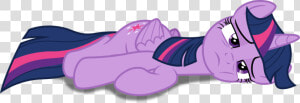 Dashiesparkle  Failure  Female  Folded Wings  Laying   Twilight Sparkle Sleeping  HD Png Download