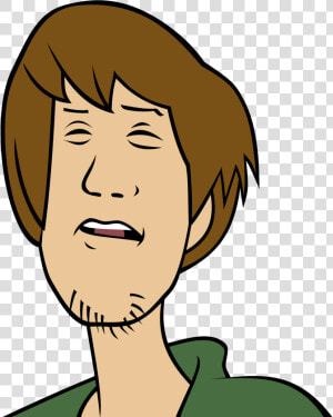 Shaggy Meme Face Transparent  HD Png Download