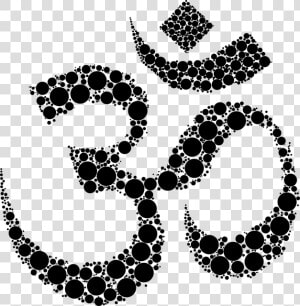 Om  Symbol  Sacred  Spiritual  Religion  Yoga  Hinduism   Hindu Symbol For Strength  HD Png Download