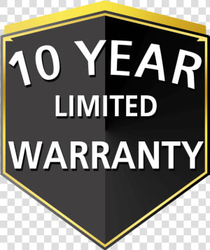 10 year Warranty Logo   Disregard Females Acquire Currency  HD Png Download