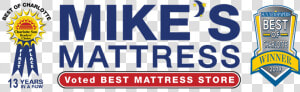 Mike S Mattress Logo   Majorelle Blue  HD Png Download