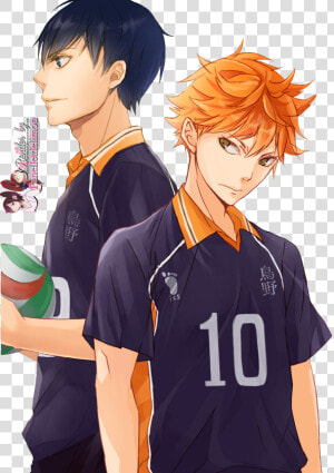 Haikyuu Hinata And Kageyama 08 Hd Wallpaper Pictures   Haikyuu Hd Wallpaper Portrait  HD Png Download