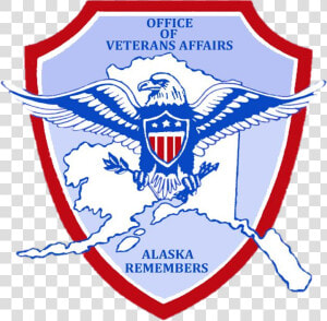 The Seal Of The Alaska Office Of Veterans Affairs   Emblem  HD Png Download