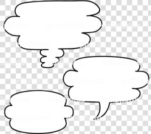 Speech Bubble Drawing Vector And Stock Photo   Line Art  HD Png Download