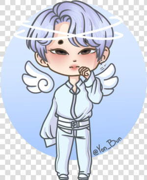 Angel Taekwoon   Cartoon  HD Png Download