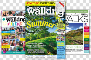 Aug Issue Splay Copy 2   Country Walking Magazine  HD Png Download