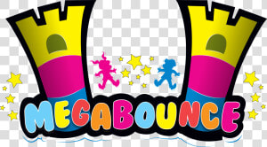 Mega Bounce   Bouncy Castle Logo  HD Png Download