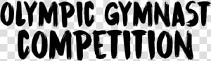 Gymnast Png  Transparent Png